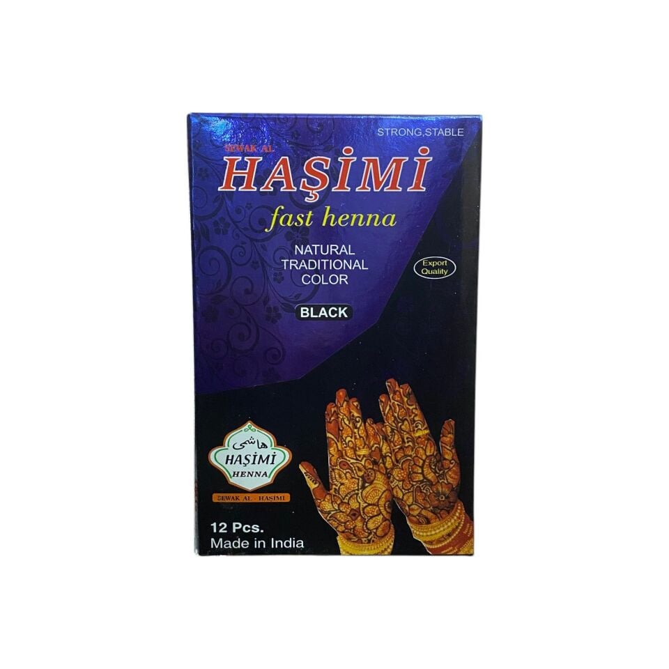siyah hint kınası el için