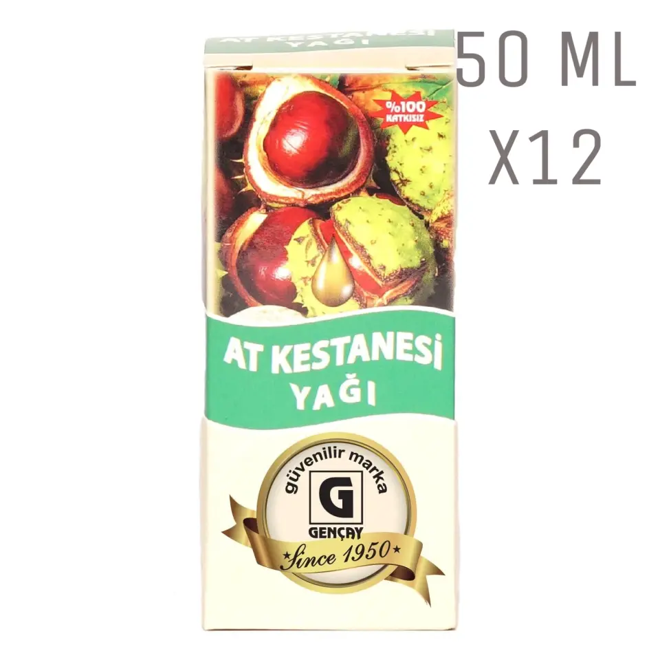 At Kestanesi Yağı 50 ml X12 Adet