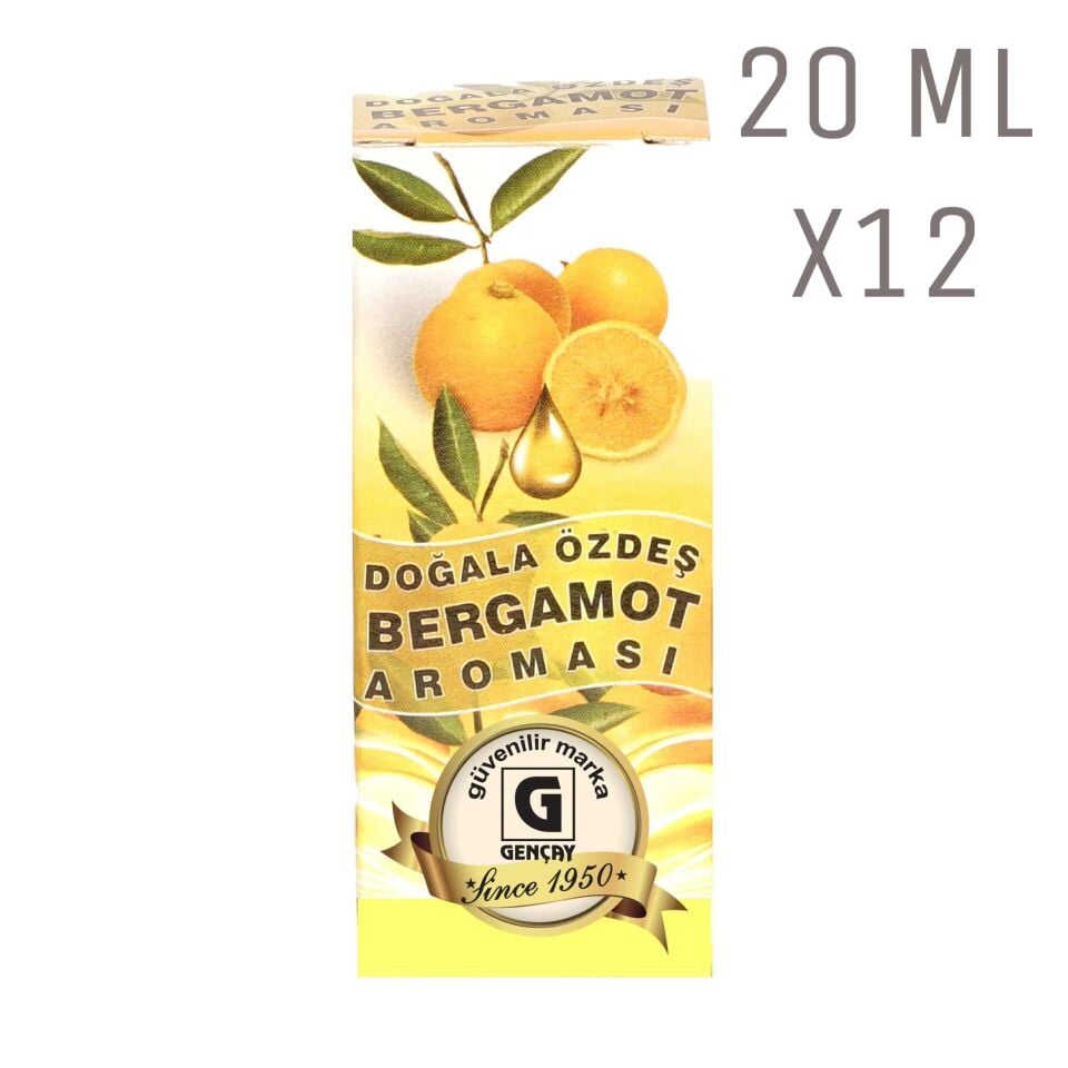 Bergamot Aroması 20 ml X12 Adet
