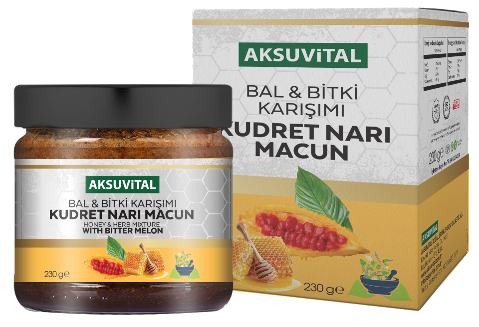 AKSU VİTAL BAL BİTKİ KARIŞIMI BALLI KUDRETNARI