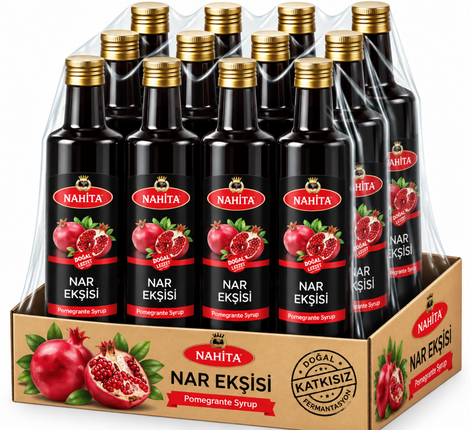 Nahita Katkısız Nar Ekşisi 250ml 12Adet