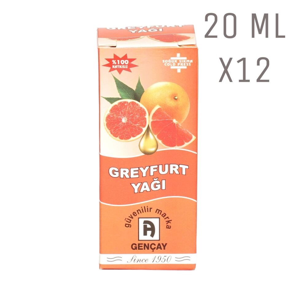 Greyfurt Yağı 20 ml X12 Adet