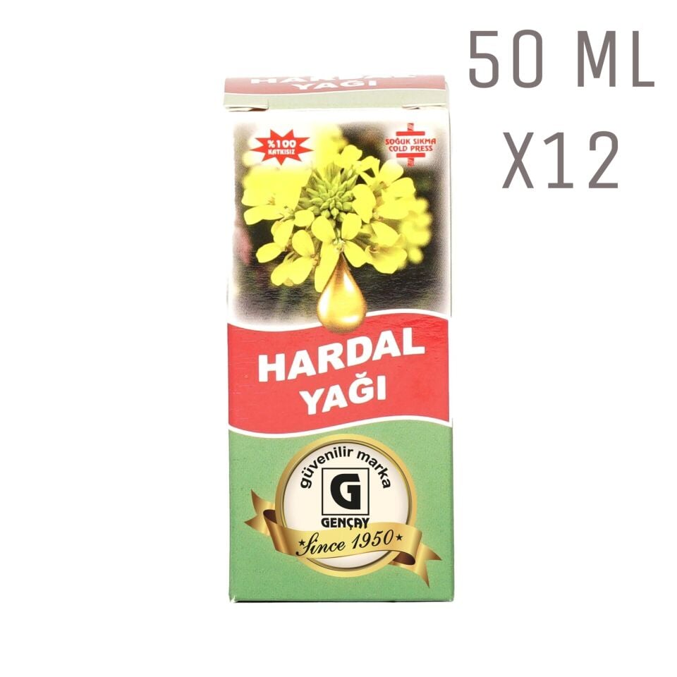 Hardal Yağı 50ml X12 Adet
