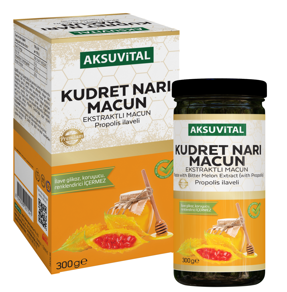 AKSU VİTAL KUDRET NARI EKSTRAKTLI MACUNU 300 GR