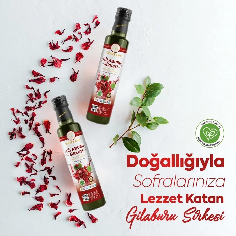 Toptan Gilaburu Sirkesi 500ml 1Adet