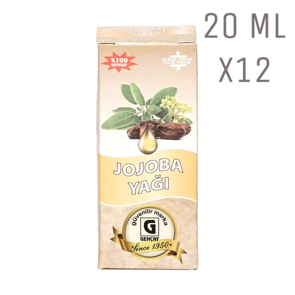 Jojoba Yağı 20ml X12 Adet