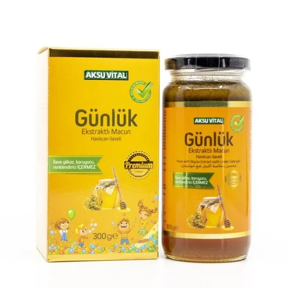 AKSU VİTAL GÜNLÜK EKSTRAKTLI ÇOCUK MACUN 300 GR