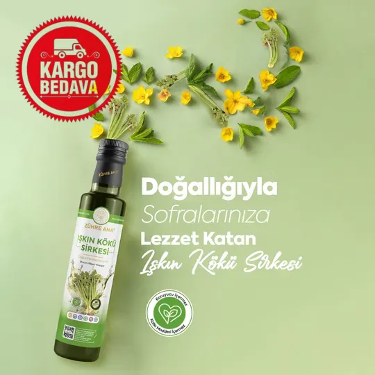 Işkın Kökü Sirkesi  500ml X12