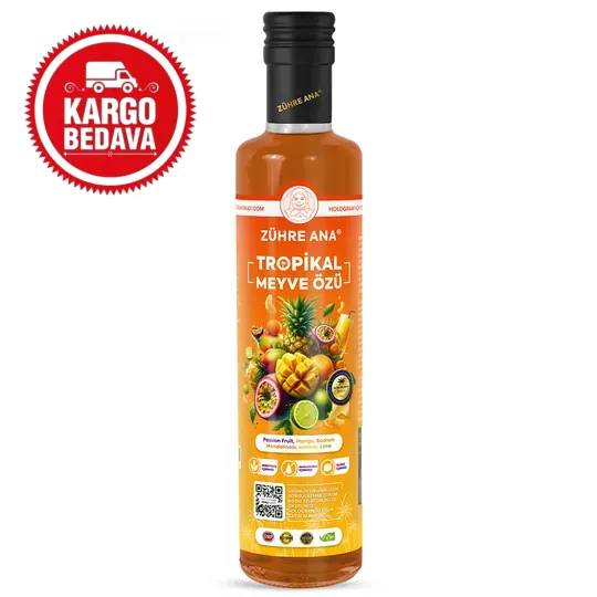 Tropikal Meyve Özü  Net Miktar: 640gr X12