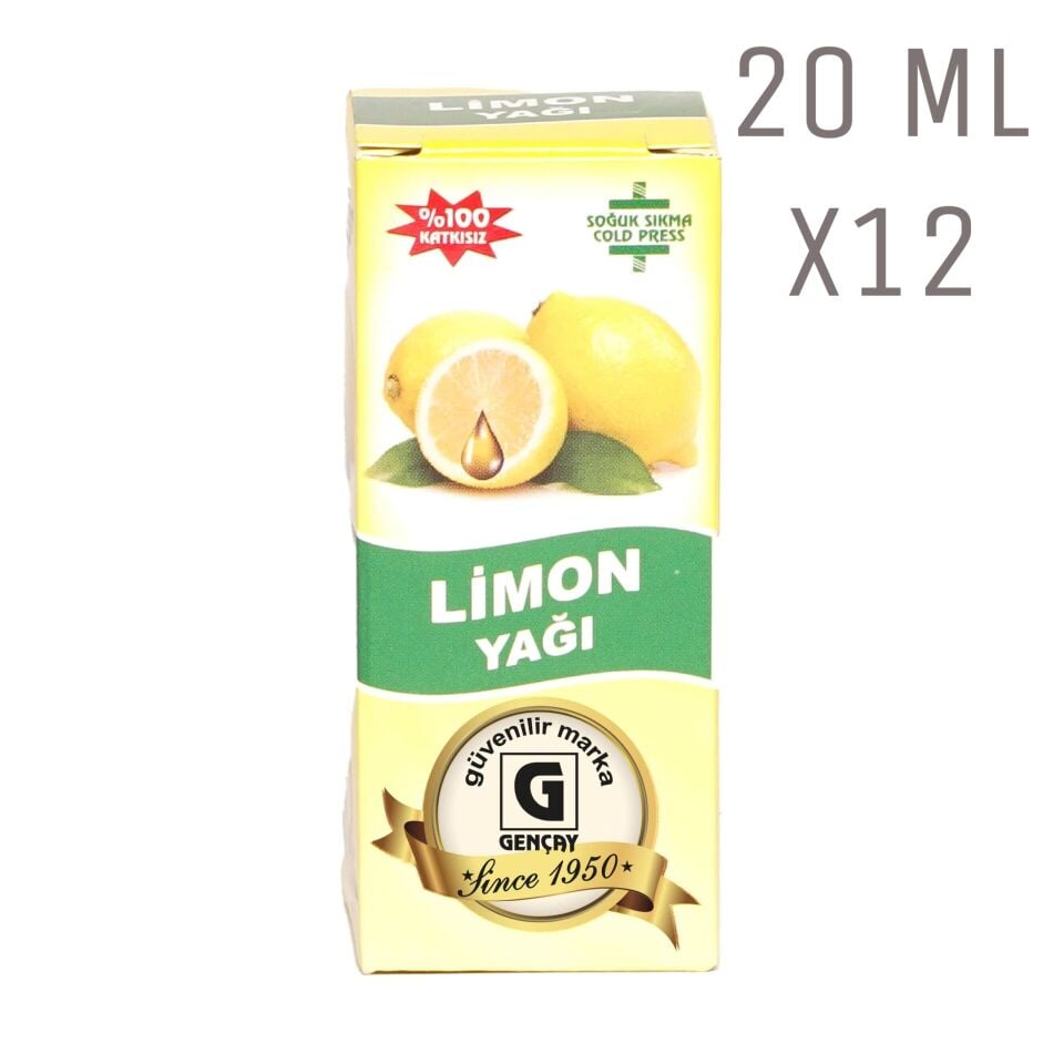 Limon Yağı 20ml X12 Adet