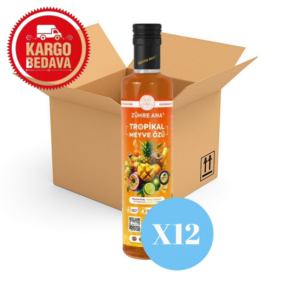 Tropikal Meyve Özü  Net Miktar: 640gr X12