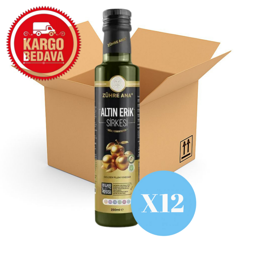 Altın Erik Sirkesi  250ml X20