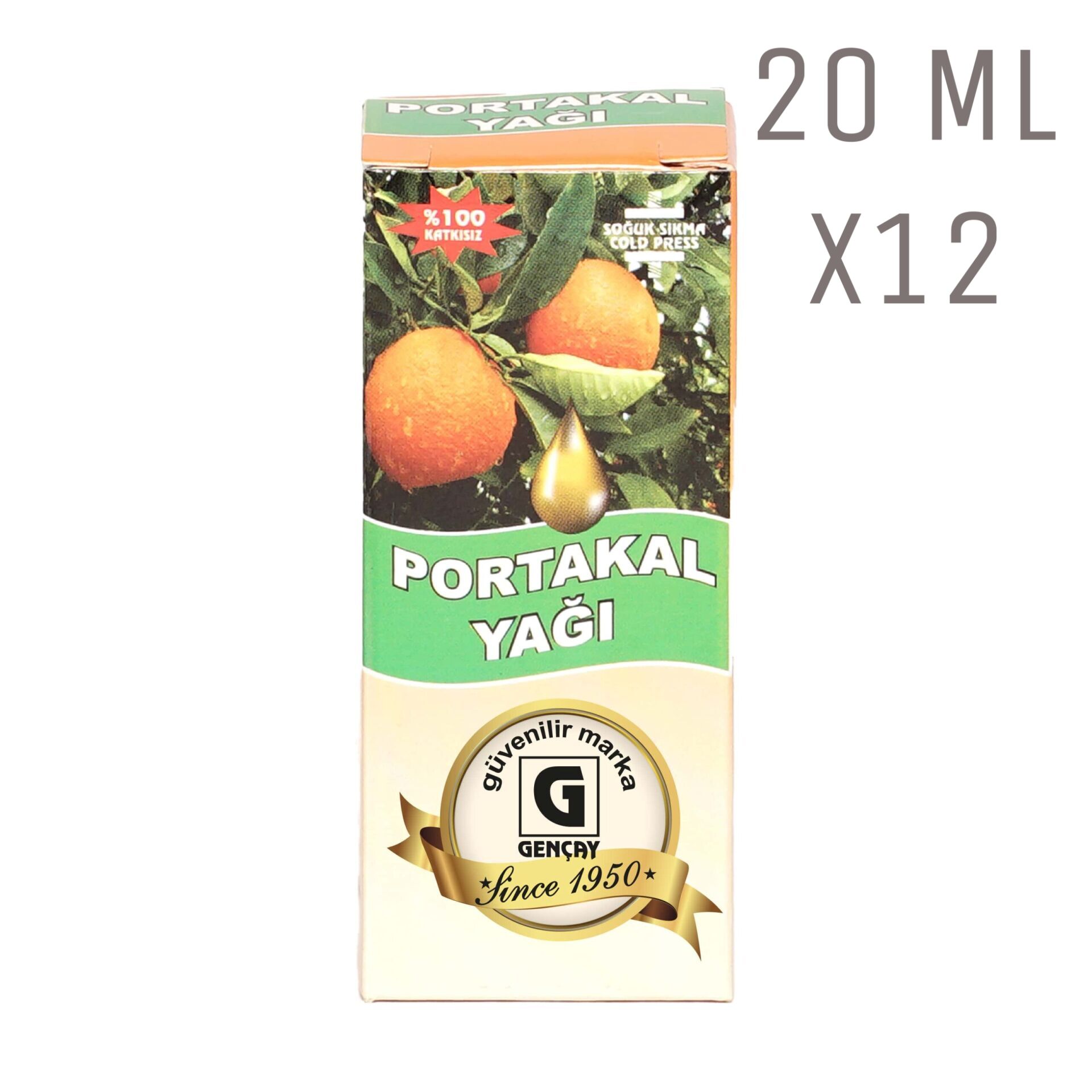 Portakal Yağı 20 ml X12 Adet