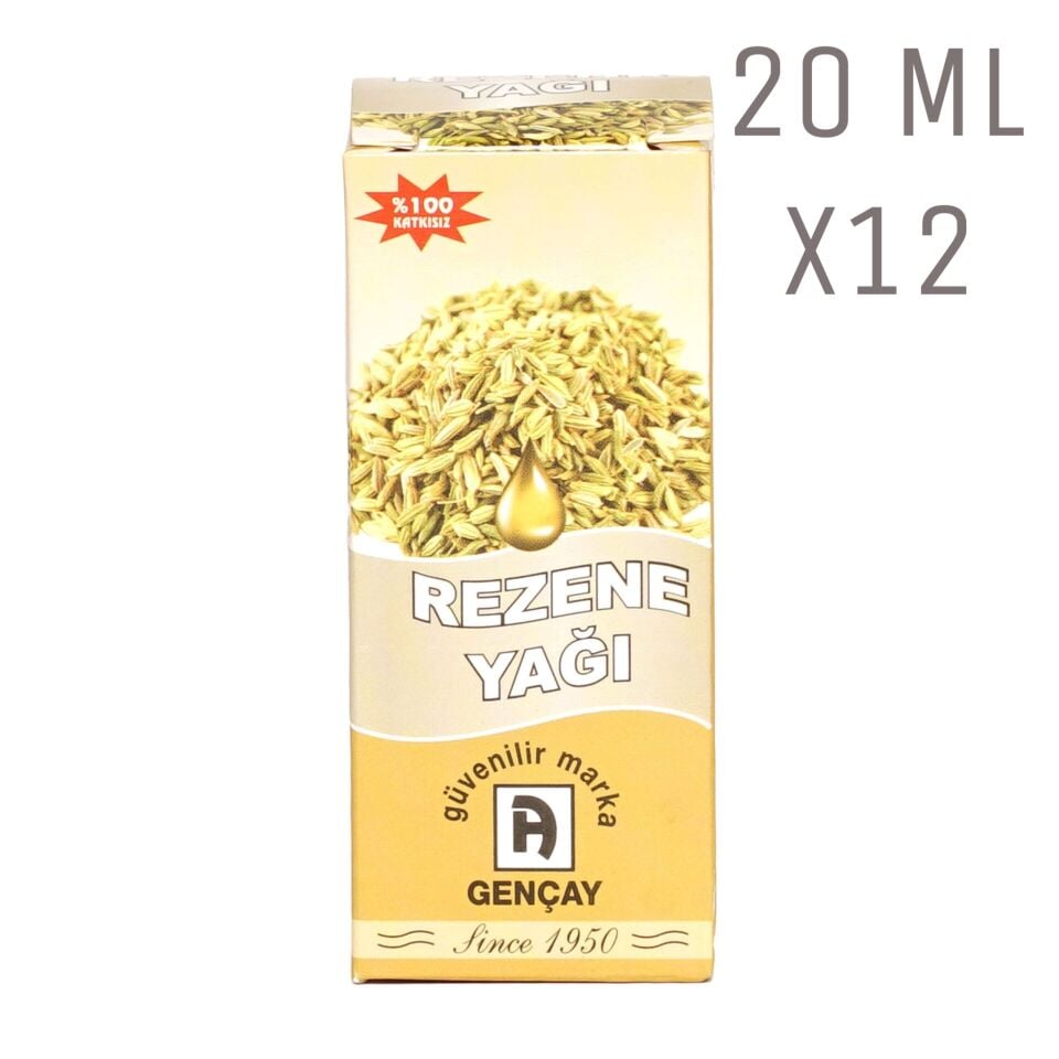 Rezene Yağı 20ml X12 Adet