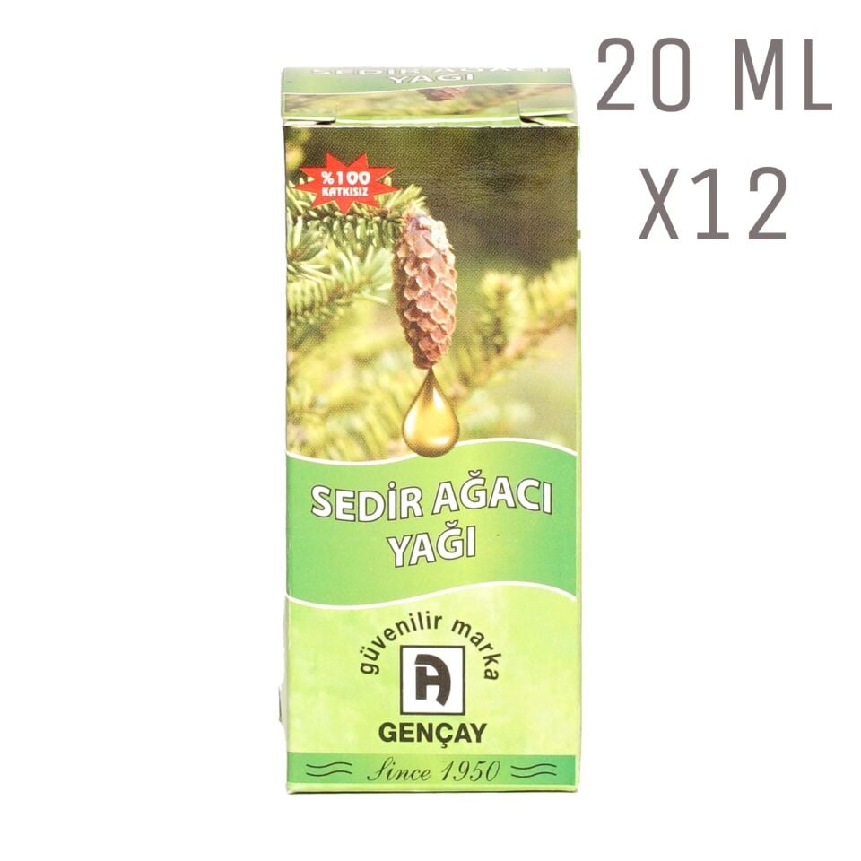 Sedir Ağacı Yağı 20ml X12Adet