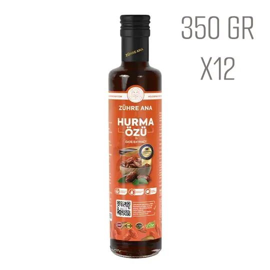 Toptan Zühre Ana Hurma Özü  Net Miktar: 350gr 12 Adet