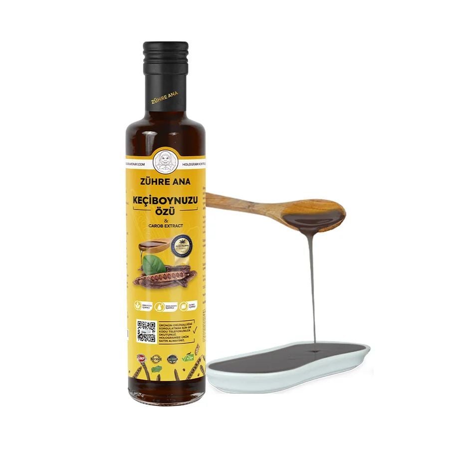Toptan Zühre Ana Keçiboynuzu Özü  Net Miktar: 350gr 12 Adet