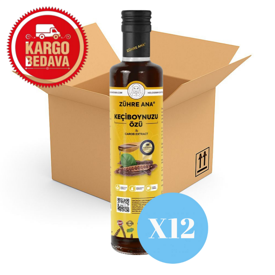 Keçiboynuzu Özü  Net Miktar: 350gr X12