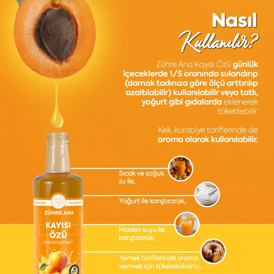 Toptan Zühre Ana Kayısı Özü  Net Miktar: 640 Gr 12 Adet