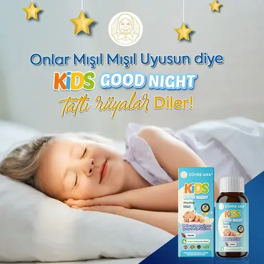 Toptan  Kids Uyku Şurubu  Net Miktar: 150ml 1Adet