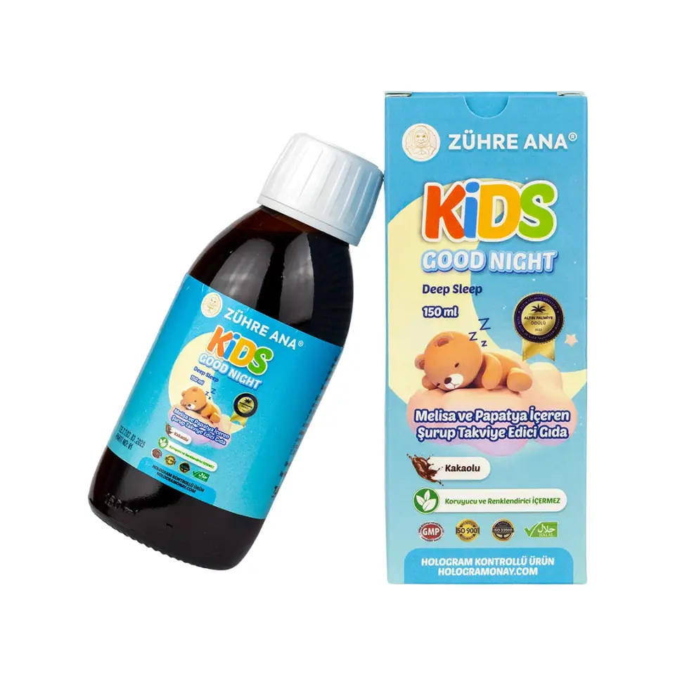 Toptan  Kids Uyku Şurubu  Net Miktar: 150ml 1Adet