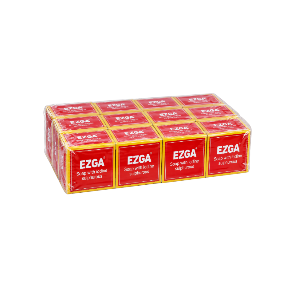 Ezga Kükürtlü Sabun 100 Gr X12 Adet