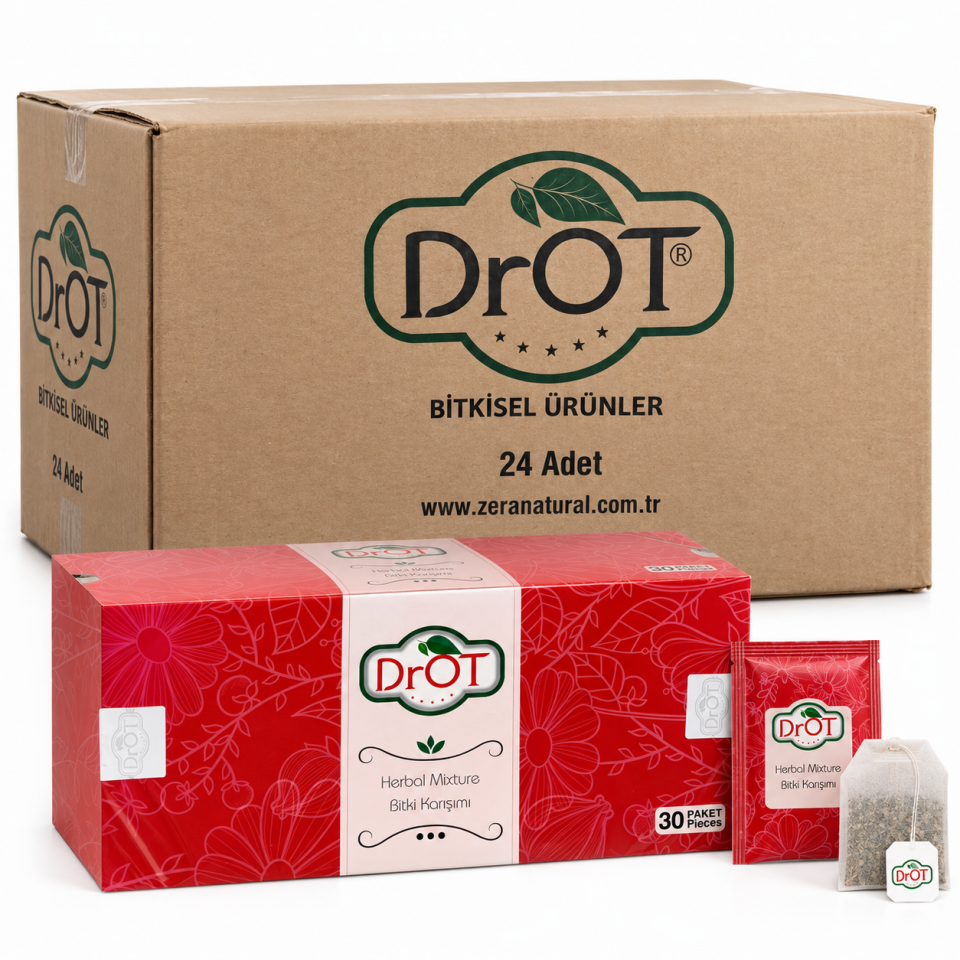 DrOt Drot Herbal Mixture Bitki Karışım Form Çayı 24Adet