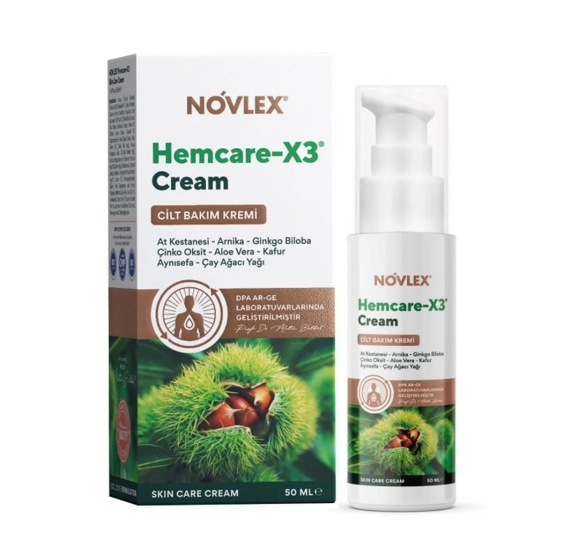 Hemcare X3 Cream 50 ml 1 Adet