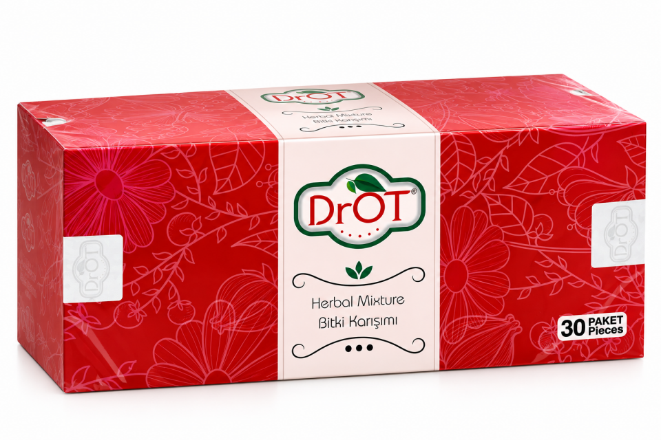 DrOt Drot Herbal Mixture Bitki Karışım Form Çayı 1Adet