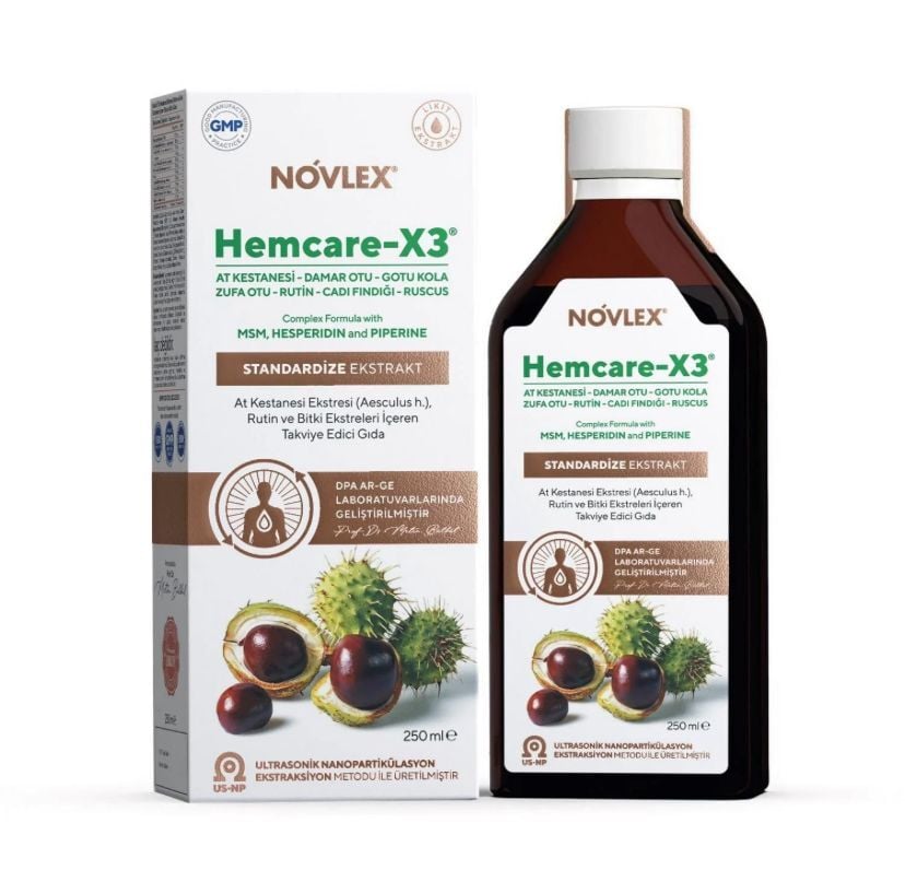 Hemcare X-3 Ekstresi 250 ml 1Adet