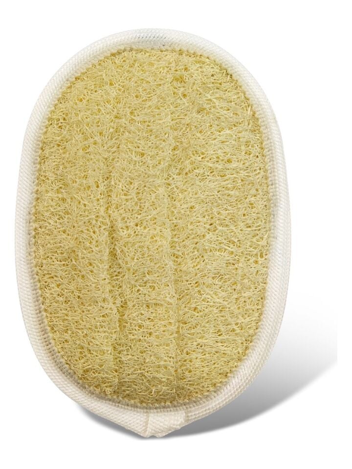 Lamina Oval Banyo Kesesi %100 Doğal Kabak Lifi Peeling Etkili Çift Taraflı Yüz ve Vücut 12 Adet