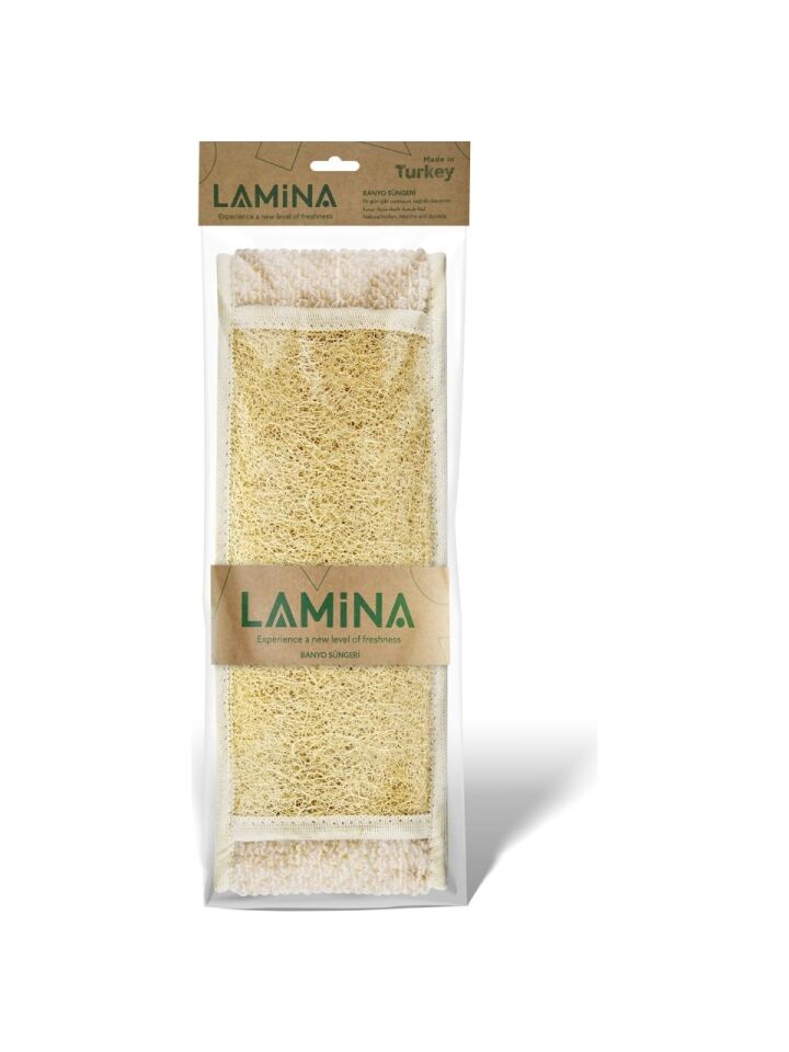 Lamina Uzun Loofah Kabak Banyo Sırt Kesesi
