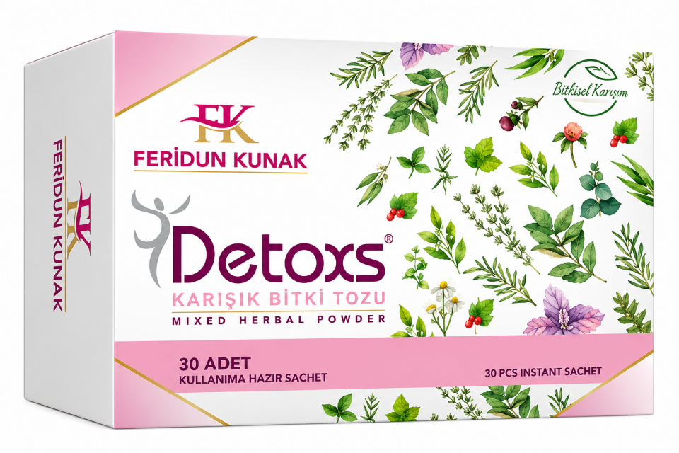Feridun Kunak Detox Çayı 30 Saşe 1Adet