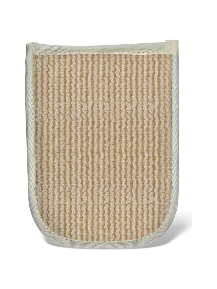 Lamina Tarafli Doğal Kabak Loofah Eldiveni 12 Adet