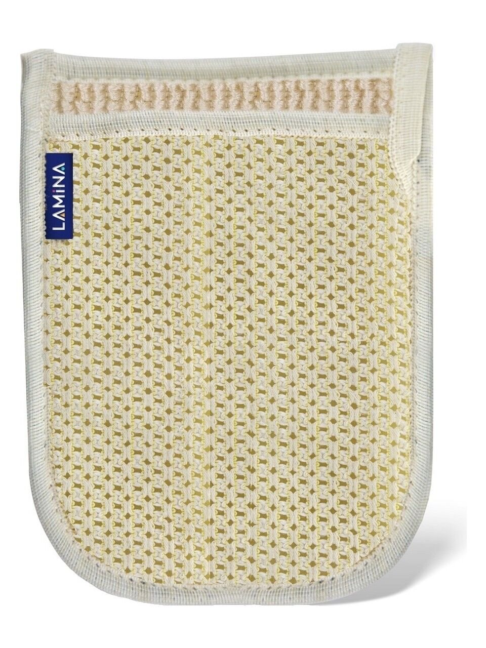 Lamina Çift Taraflı Pamuklu Banyo Eldiven Kesesi