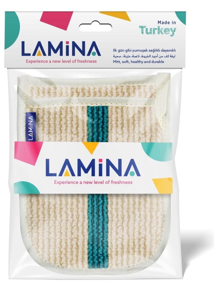 Lamina Çift Taraflı Rovin Lifi, Banyo Eldiveni