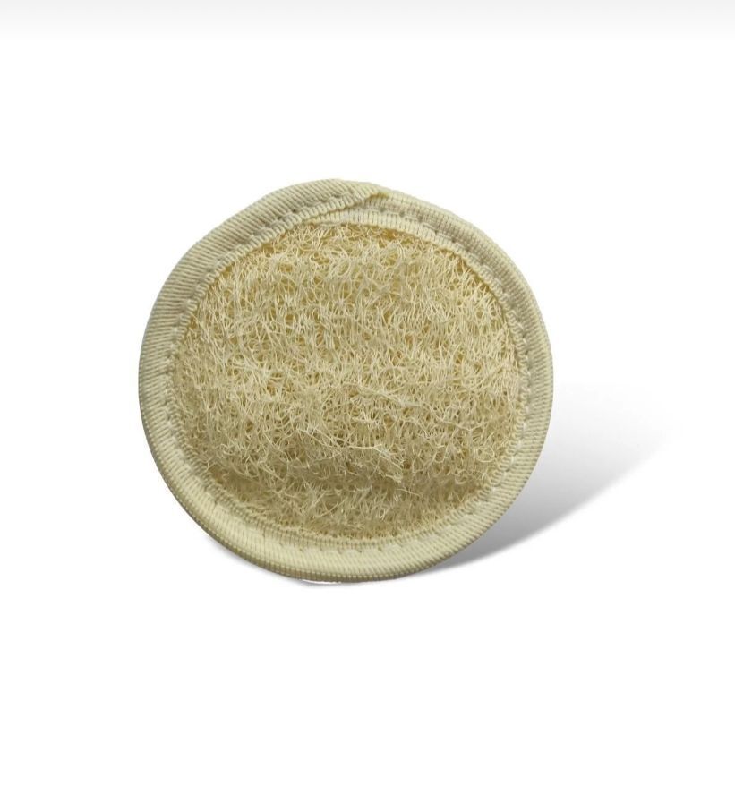 Lamina Mini yüz Doğal Kabak Peeling,Lifi 8x8 cm 12 Adet