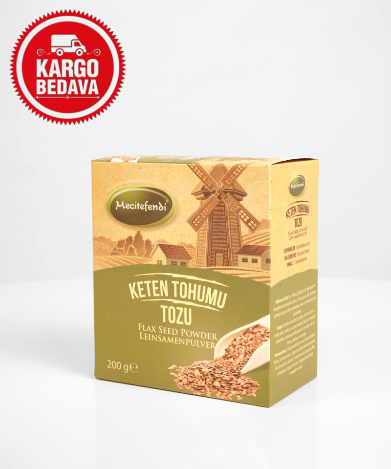 Toptan  Keten Tohumu Tozu (200 GR)