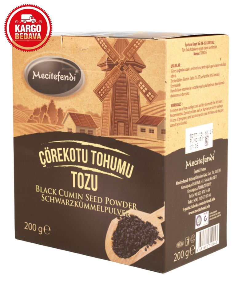 Toptan  Çörekotu Tohumu Tozu (200 GR)
