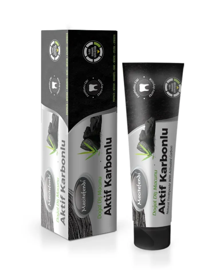 AKTİF KARBONLU DİŞ MACUNU 75 ML