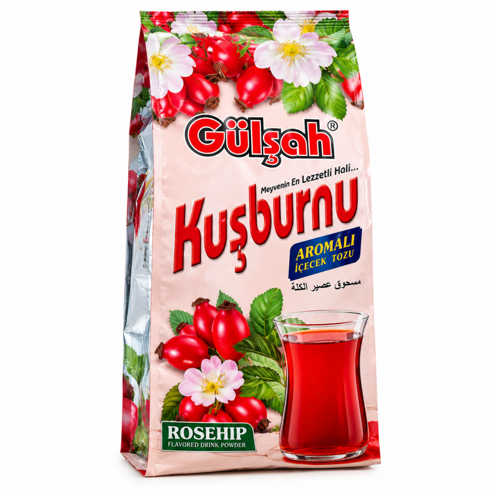 GÜLŞAH KUŞBURNU AROMALI TOZ İÇECEK 300 GR