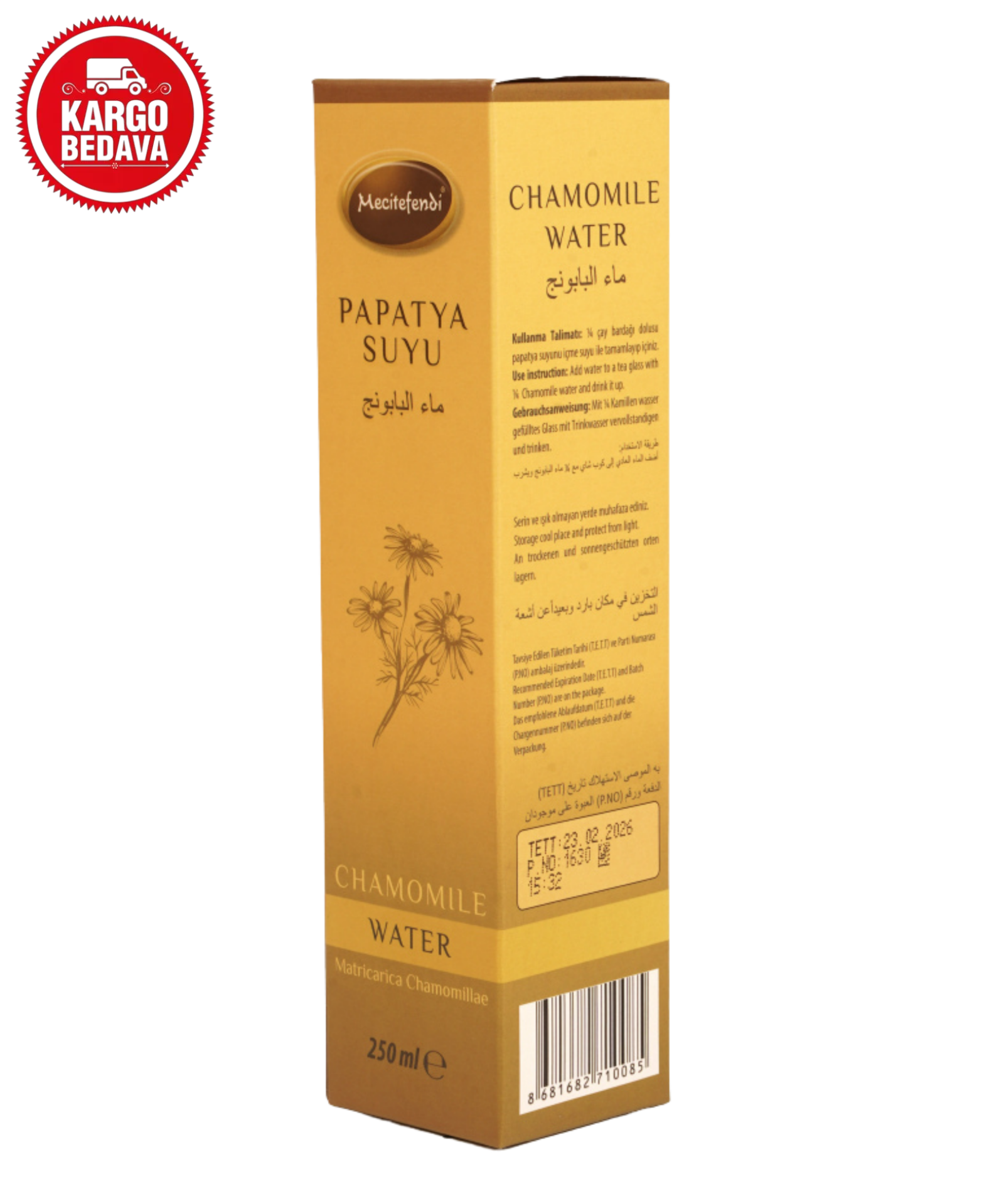 Toptan   Papatya Suyu (250 ml)