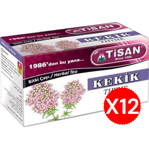 Tisan Kekik Çayı 20 Sallama Poşet X12