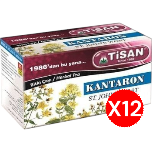 Tisan Kantaron Çayı 20 Sallama Poşet X12