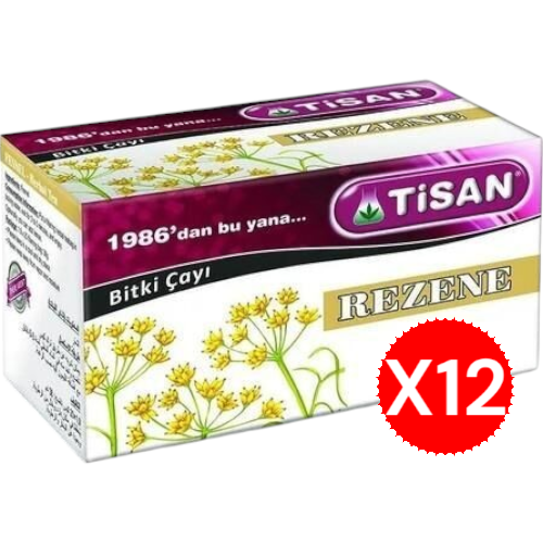 Tisan Rezene Çayı 20 Sallama Poşet X12