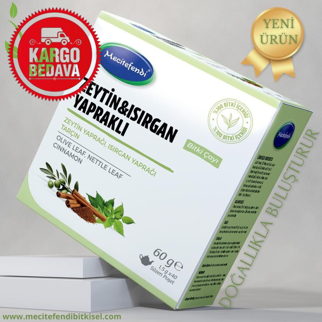 Toptan  Zeytin Yapraklı & Isırgan Otlu Çay 40'lı