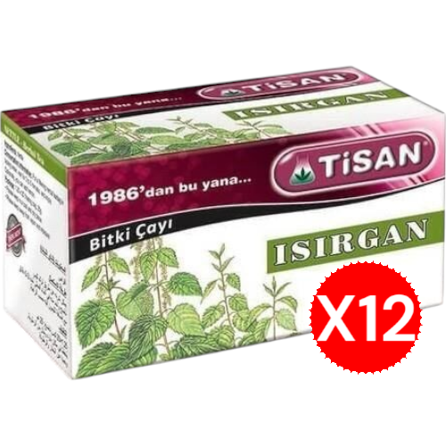 Tisan Isırgan Çayı 20 Sallama Poşet X12