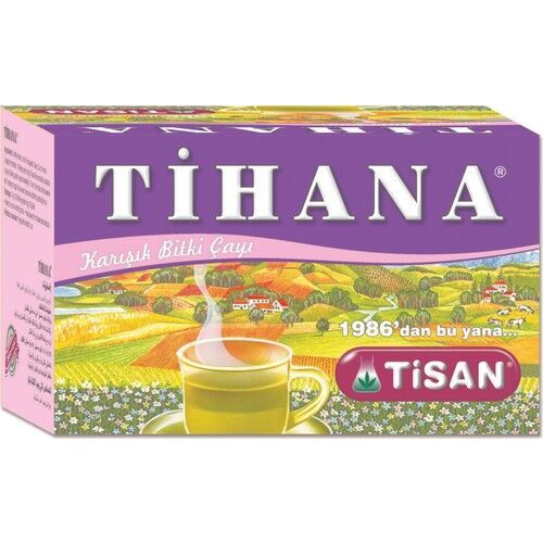 Tisan Tihana Karışık Bitki Çayı 20 Süzen Poşet X12