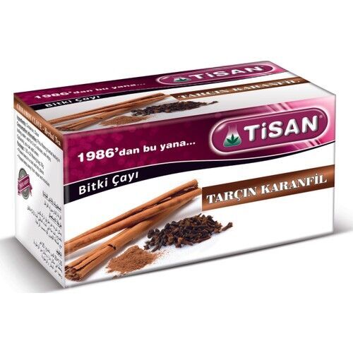 Tisan Tarçın Karanfil Çayı 20 Sallama Poşet X12