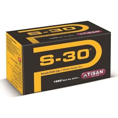Tisan S-30 Karışık Bitki Çayı 20 Süzen Poşet